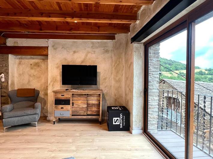 Location de vacances pour 8 personnes, avec balcon et vue à Rialp - 2