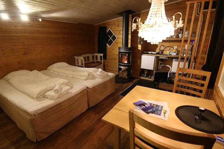 Ferienhaus für 2 Personen, mit Terrasse und Sauna sowie Seeblick in Lappland (Schweden) - 3