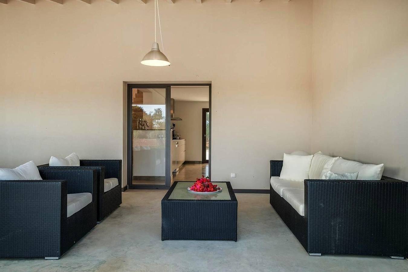 Ferienvilla Can Llorenç mit Wlan, Klimaanlage, Pool und Terrasse in Cala Mendia, Manacor