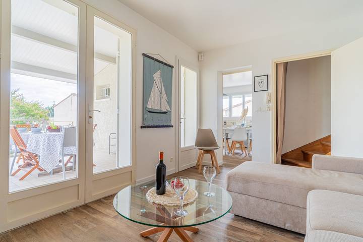 Appartement de vacances pour 7 personnes, avec terrasse à La Teste-de-Buch