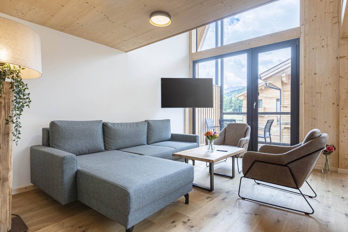 Ganze Wohnung, Penthouse # 3b mit Sauna & Außenbadewanne in St. Georgen ob Murau, Sankt Georgen am Kreischberg