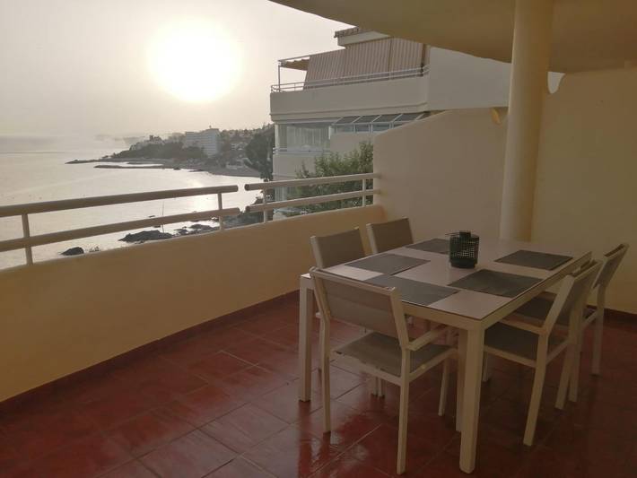Holiday apartment for 6 people, with Balcony/Terrace and Ocean view as well as Garden and Children pool in Benalmádena