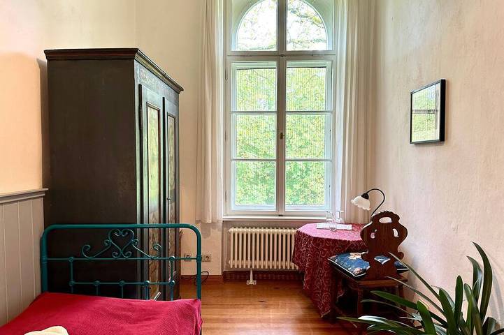 Zimmer 5 - Einzelzimmer Der Wanderer - Herrenhaus Libnow in Murchin, Vorpommern Greifswald