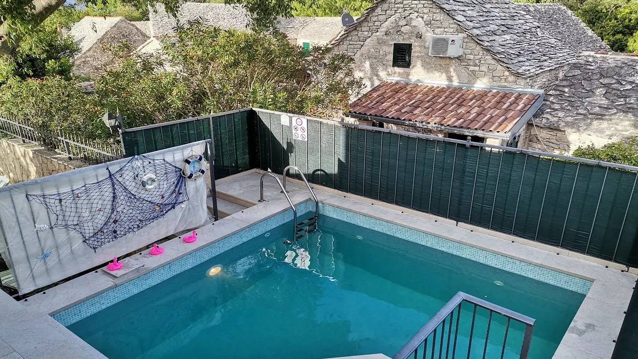 Villa for 13 People in Splitska, Split-Dalmatia