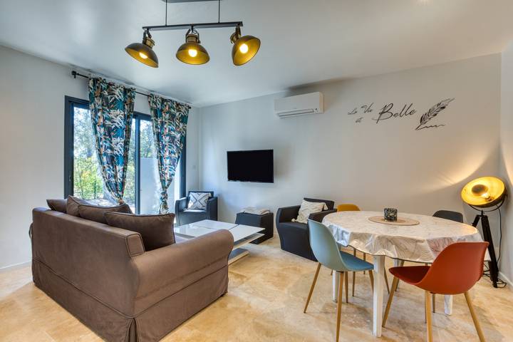 Maison de vacances pour 4 personnes, avec Jardin