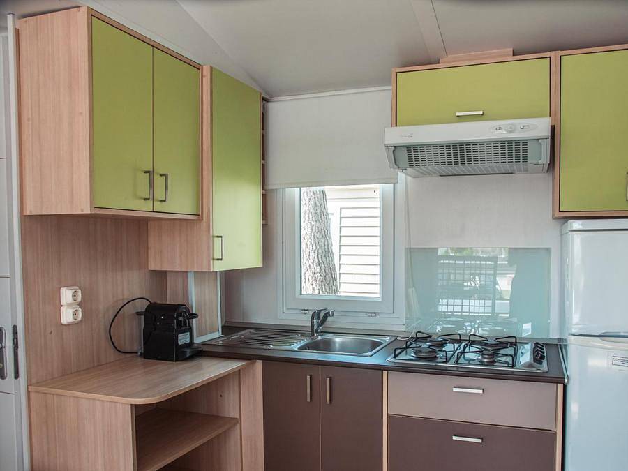 Camping Calypso - Mobilheim 4 personen - Klassische Reihe - Sun 4/6 pers in Torreilles, Côte d'Améthyste