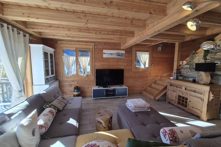Chalet d'exception à louer à La Féclaz – 4 chambres, 10 couchages in La Féclaz, Les Déserts