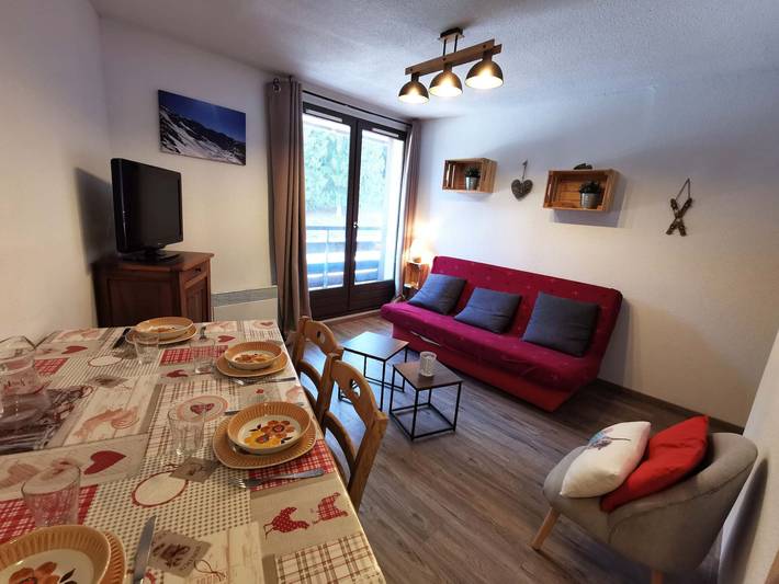Gîte pour 6 personnes, avec balcon dans Prapoutel - 2