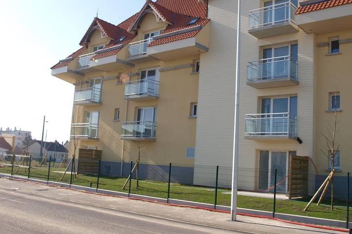 Appartement de vacances pour 3 personnes, avec balcon à Berck