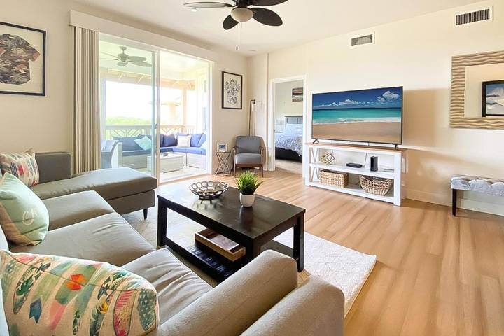 Casa de férias para 6 pessoas, com jacuzzi e varanda e ainda piscina and piscina infantil em Kauai