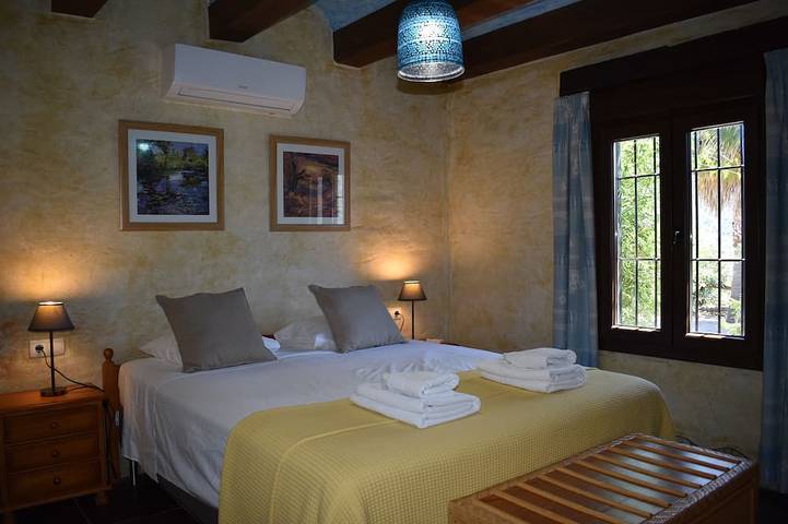 Finca Ortiz with private pool for 6 people and fantastic views in Cómpeta, Costa del Sol