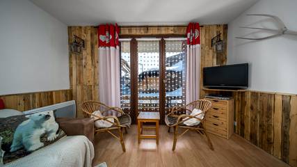 Gîte pour 4 personnes, avec balcon dans La Foux d'Allos
