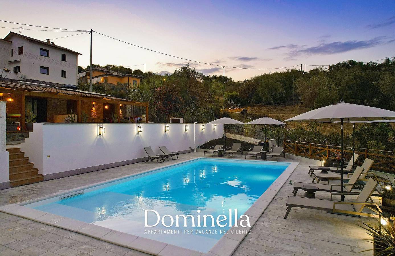 Appartement de vacances entier, Dominella - Logement avec piscine près de la mer in Marina di Casal Velino, Cilento