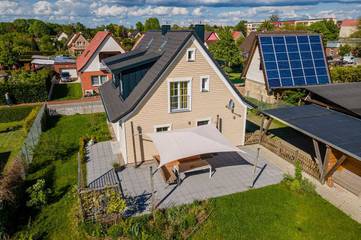 Ferienhaus für 8 Personen, mit Garten in Rechlin