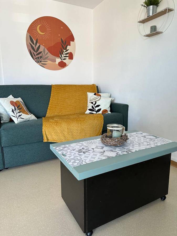 Appartement entier, Studio cabine vue mer latérale in Sainte Cécile Plage, Camiers