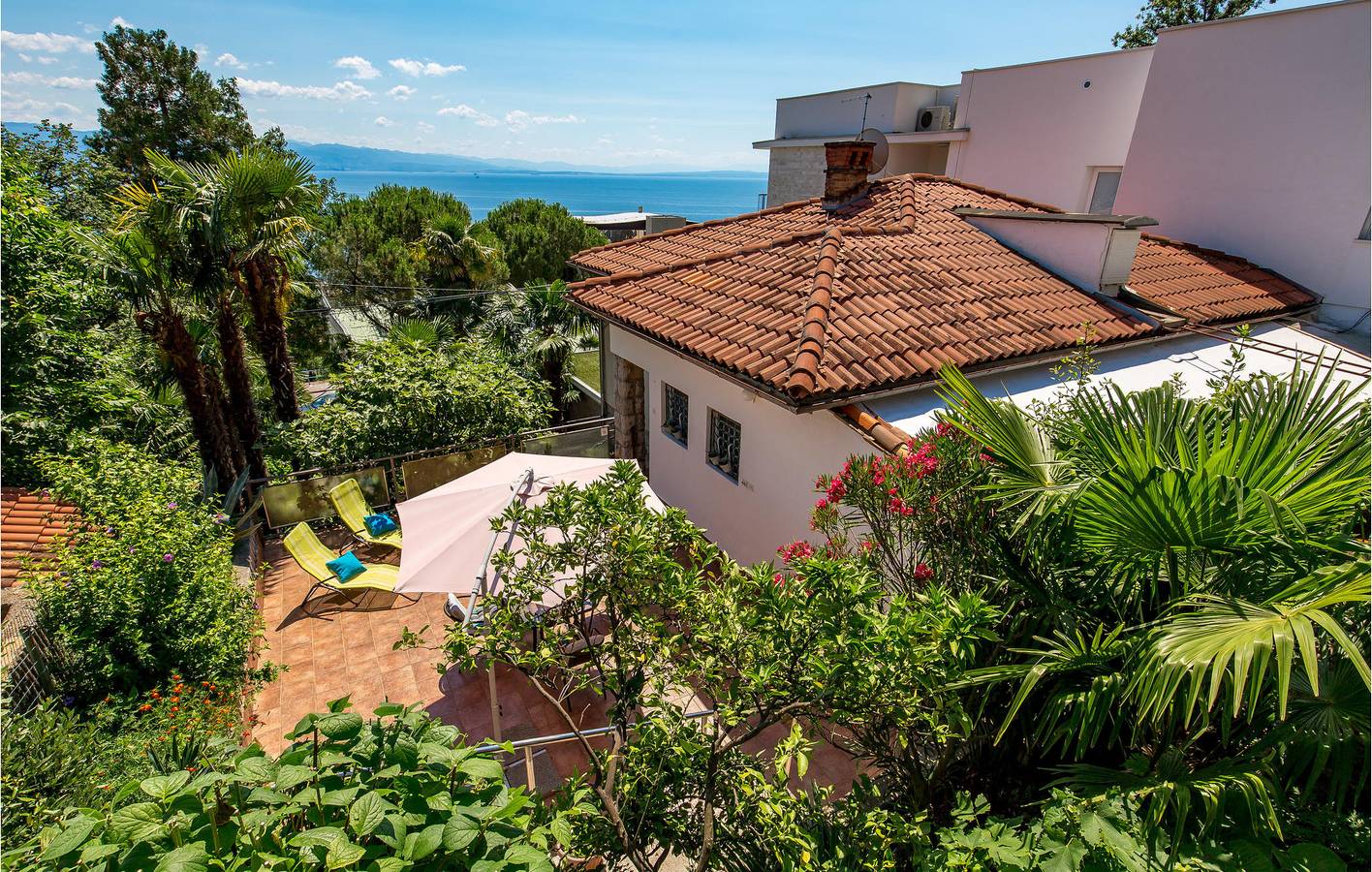 Holiday home for 6 people with terrace in Opatija Riviera