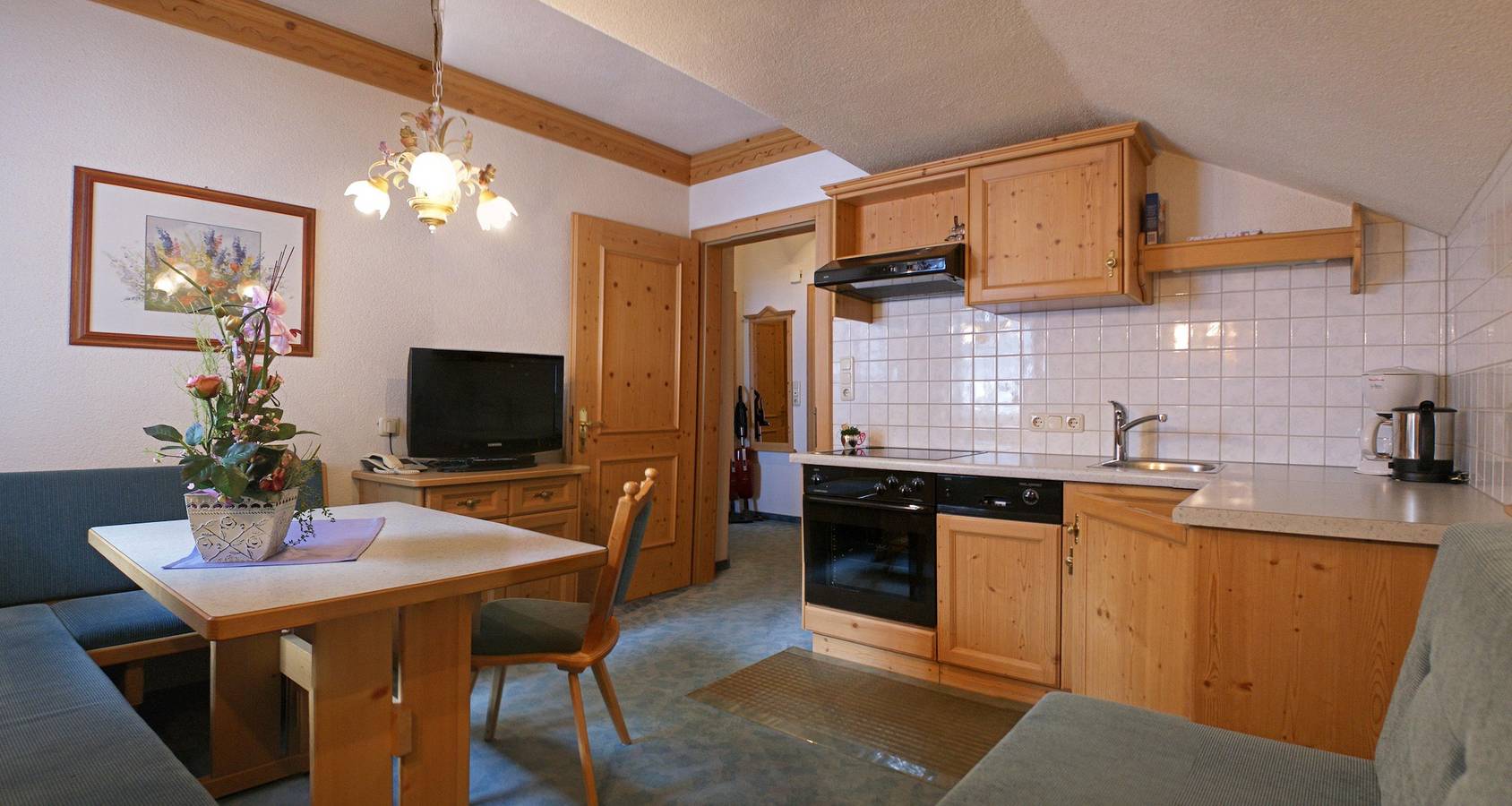 Ganze Ferienwohnung, Schneerose/1 Schlafraum/Du, Wc getrennt/Vorraum in See, Verwall