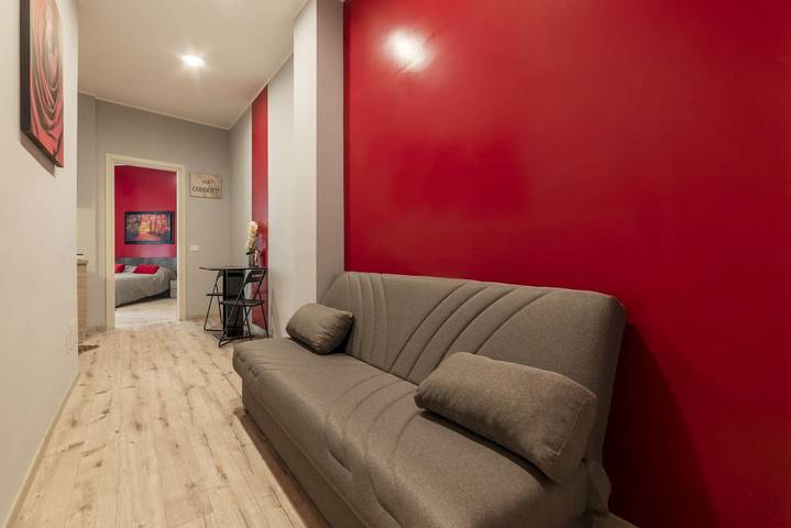 Appartement entier, Appartement de vacances pour 2 personnes avec balcon/terrasse in Rome, Province de Rome