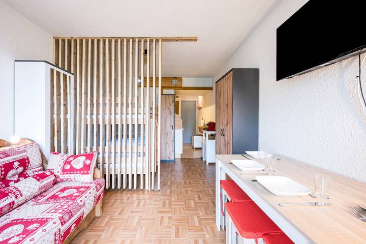 Apartamento entero, Altitude Soyouz - Studio avec vue in Le Corbier, Villarembert
