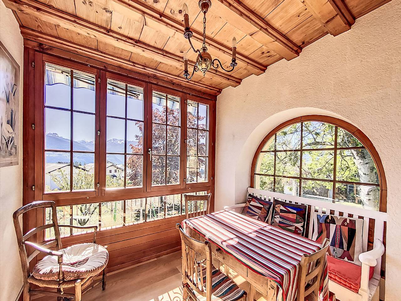 Sergnoud in Lens (Schweiz), Sion - Sierre & Umgebung