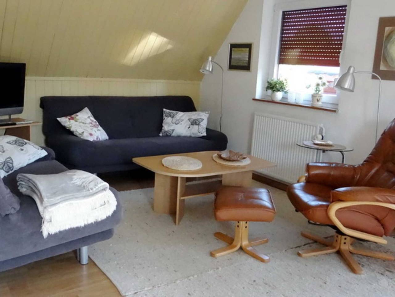 Ganze Ferienwohnung, Mohr: Ferienwohnung mit Dachterrasse - Fewo Mohr in Wallsbüll, Schleswig-Flensburg