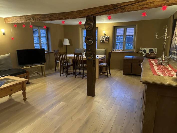 Ferienwohnung für 4 Personen, mit Garten