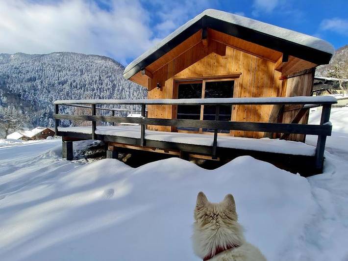 Chambre d’hôte pour 2 personnes, avec piscine et jardin ainsi que vue et sauna, animaux acceptés dans Station Aillons Margeriaz - 3