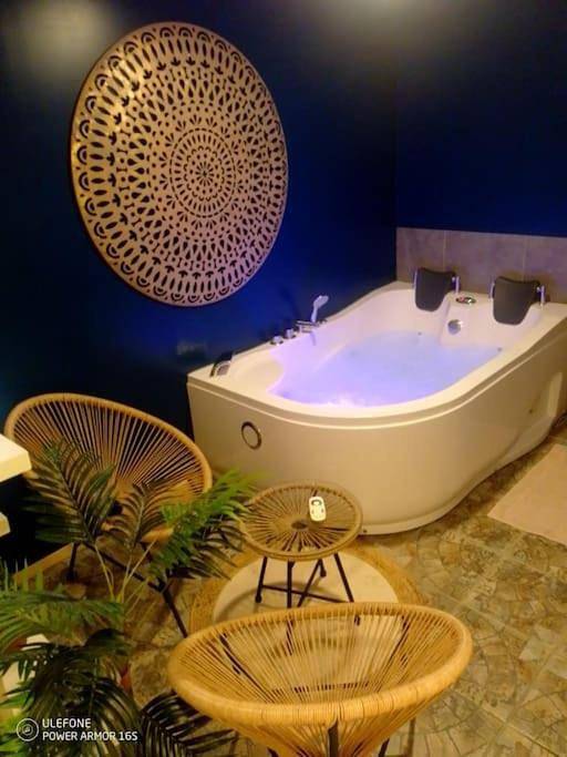 Gîte pour 6 personnes, avec terrasse et jacuzzi dans Brienne-le-Château