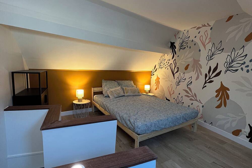 Entire apartment, Le Terracotta - Joli Duplex Centre-ville in Cherbourg-Octeville, Cherbourg-en-Cotentin