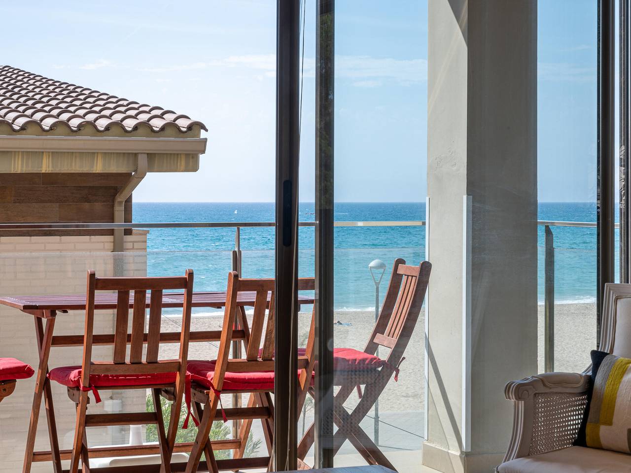 Appartement entier, Appartement confortable avec vue mer et climatisation à Torredembarra in Platja de Baix a Mar (Torredembarra), Torredembarra