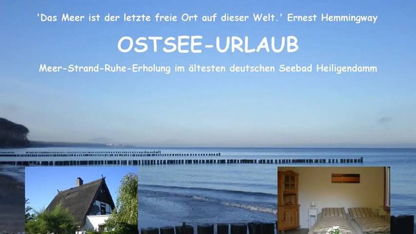 Ferienwohnung für 2 Personen, mit Garten und Terrasse in Heiligendamm