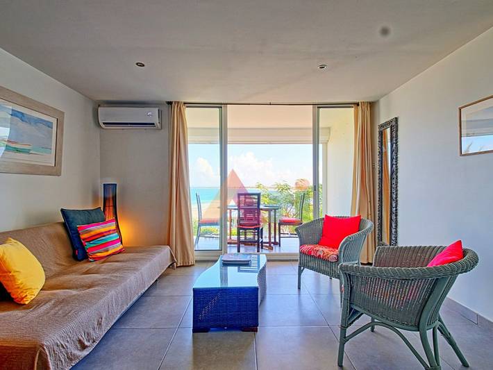 Studio pour 3 personnes, avec piscine dans Saint Martin