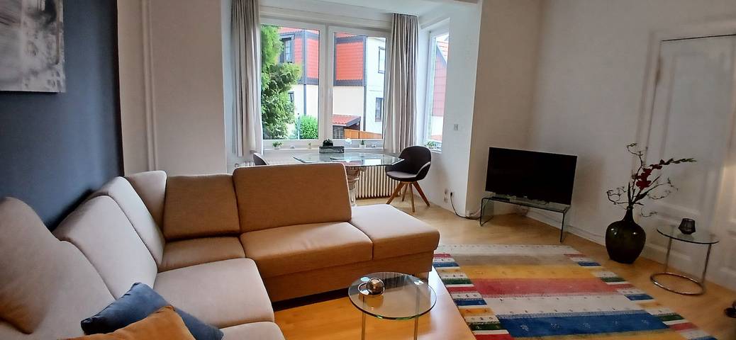 Ganze Wohnung, Apartment 'Haus Am Stadtpark' mit Terrasse und Garten in Bad Sachsa, Harzvorland