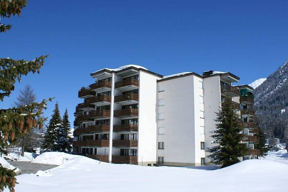 Ganze Wohnung, Großzügiges Studio für 1-3 Pers. mit Balkon, Schwimmbad und Sauna, Davos-Dorf in Schatzalp, Davos