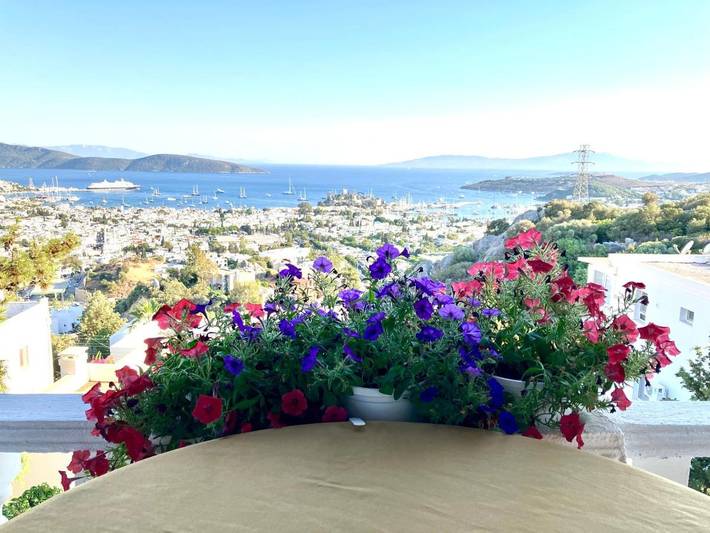 Villa pour 5 personnes, avec balcon et vue à Bodrum - 2