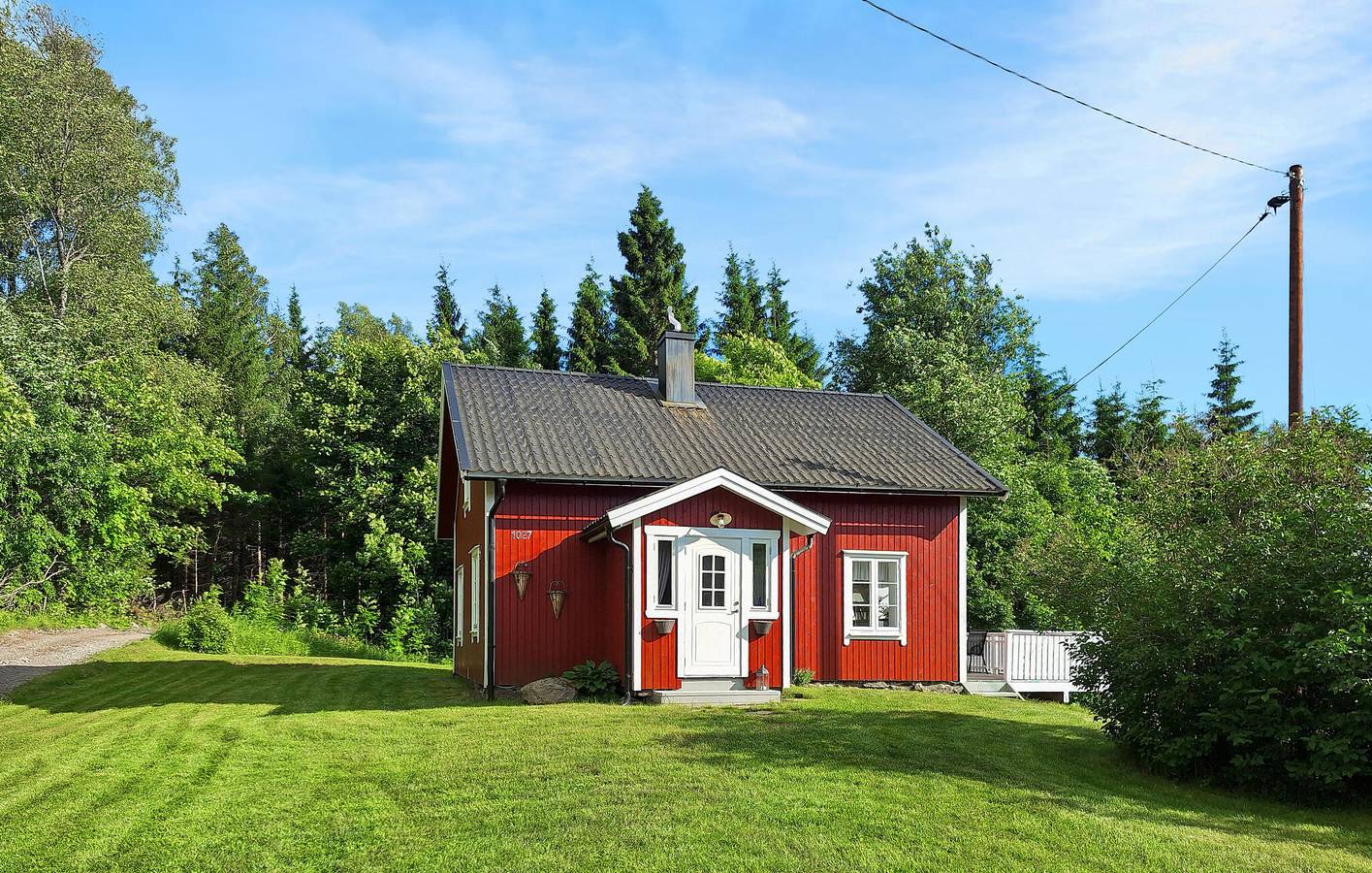 Ferienhaus für 7 Personen mit Garten in Halden