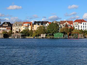 Ferienwohnung für 2 Personen, mit Ausblick und Seeblick sowie Garten in Malchow