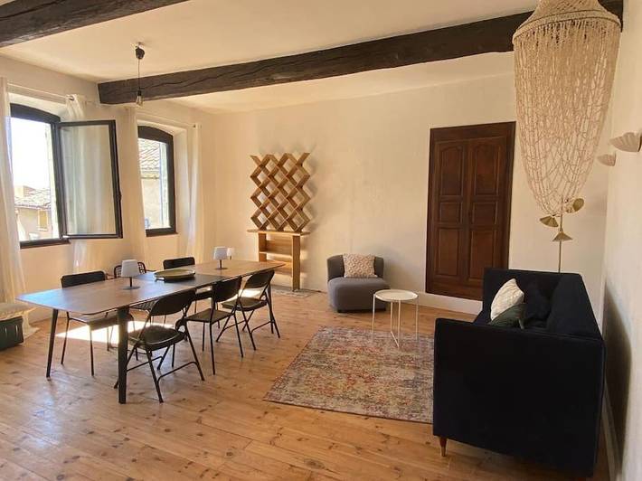 Maison de vacances pour 6 personnes, avec Terrasse ainsi que Jardin et Vue
