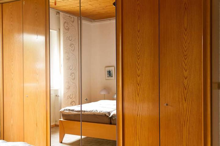 Ganze Wohnung, Apartment mit Terrasse und Garten direkt am Naturfreibad in Muggensturm, Nordschwarzwald