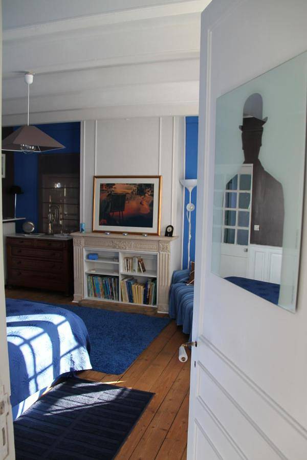 Chambre d’hôte pour 4 personnes, avec jardin ainsi que terrasse et vue