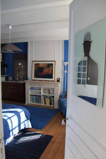 Chambre d’hôte pour 4 personnes, avec vue ainsi que terrasse et jardin à Honfleur