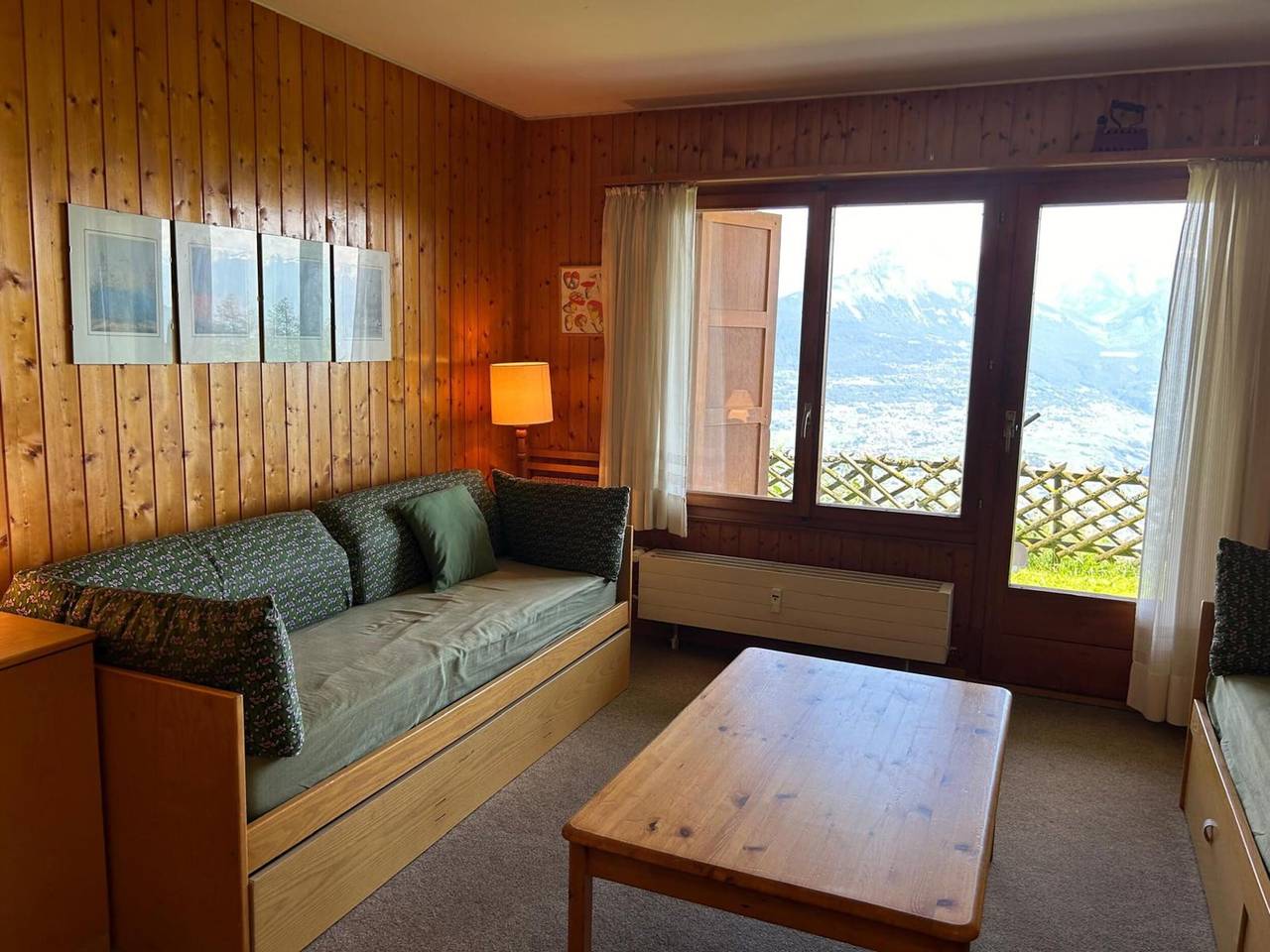 Estudio en Veysonnaz junto al telesilla in Veysonnaz, Alpes del Valais
