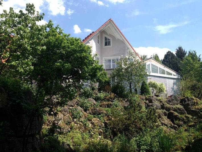 Ferienhaus für 7 Personen, mit Whirlpool und Terrasse sowie Garten und Sauna in Wiesenttal