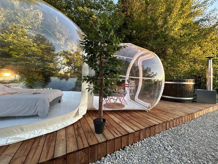 Chambre d’hôte pour 2 personnes, avec vue et terrasse à Montenois