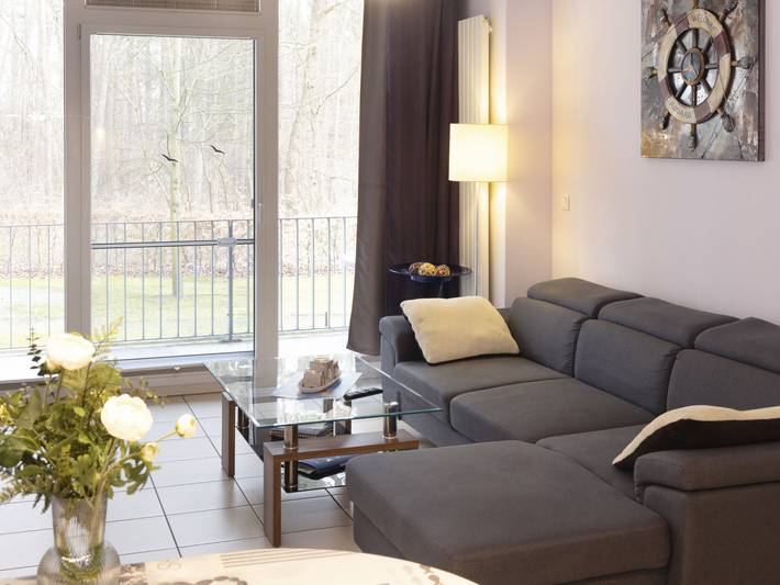 Ferienwohnung für 4 Personen, mit Balkon und Sauna sowie Garten in Zempin - 2