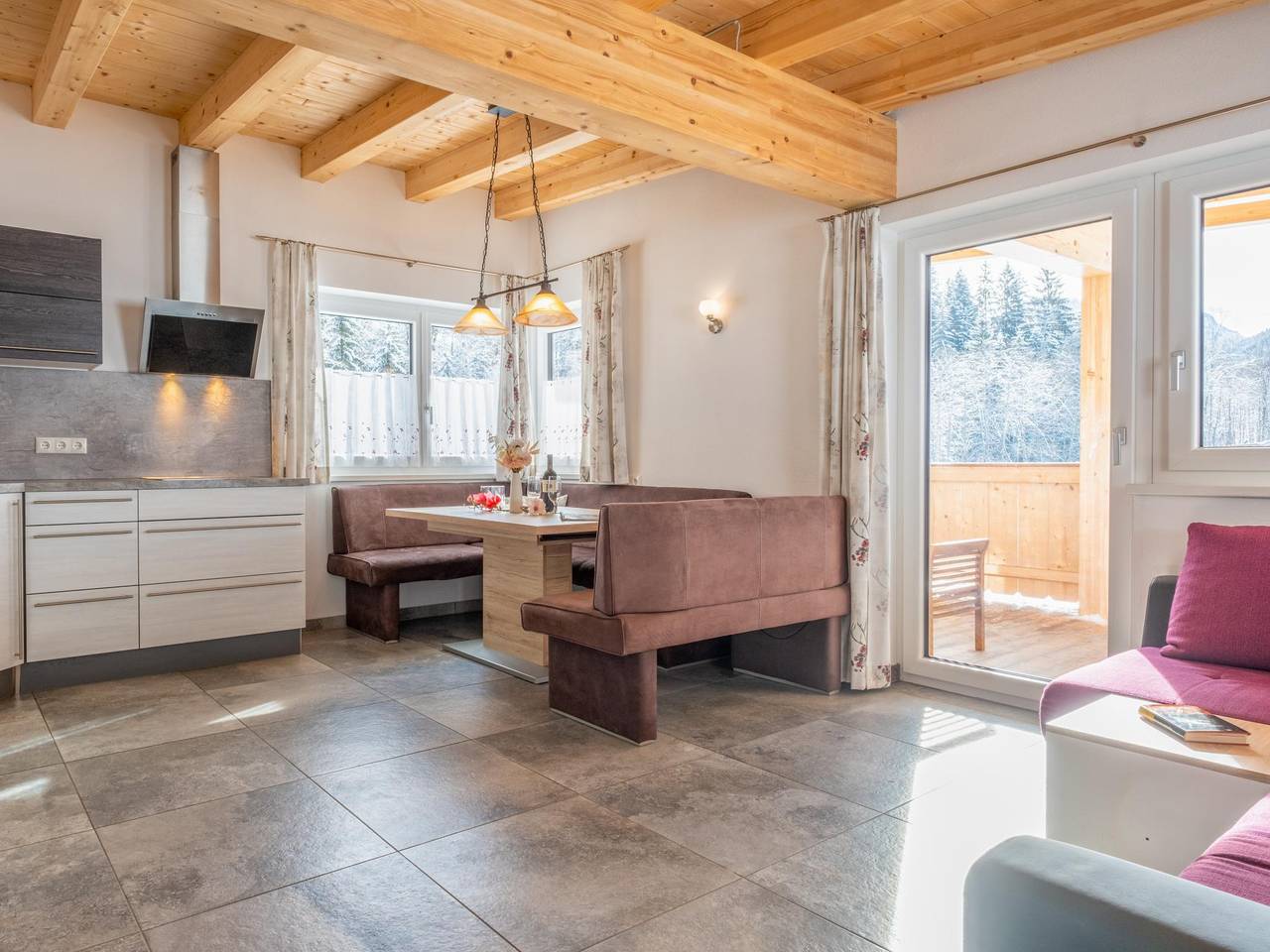 Ganze Wohnung, Sonniges Apartment in Skiliftnähe in Kirchberg in Tirol, Kitzbüheler Alpen