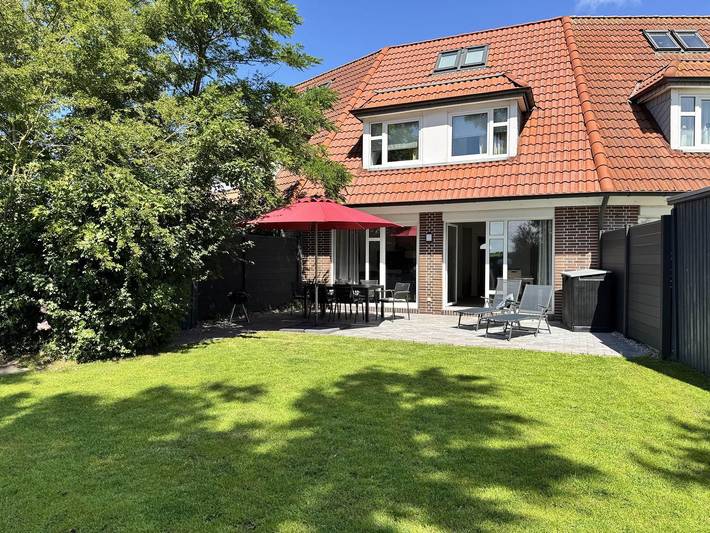 Ferienhaus für 6 Personen, mit Terrasse und Garten