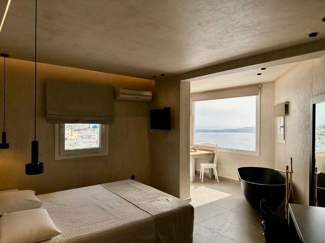 Extraordinary Santorini Villa | Villa Wisely | 1 Bedroom Suite | Spectacular Caldera View | Firostefani in Firostefani, Imerovigli