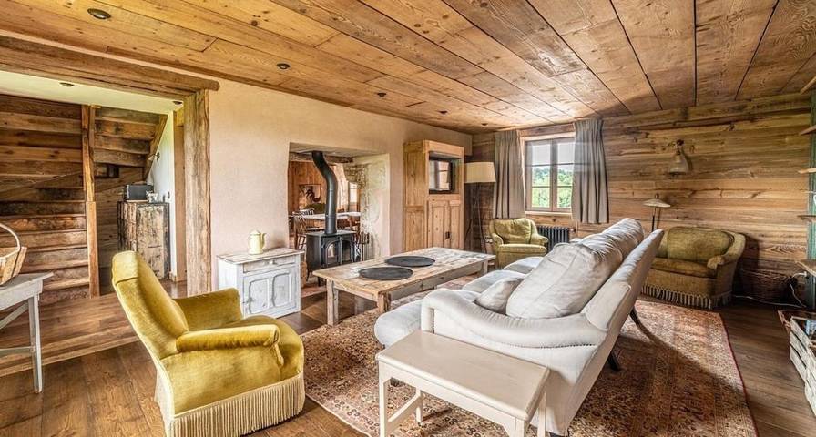 Location de vacances pour 16 personnes, avec vue ainsi que piscine et jardin à Colombier-en-Brionnais - 4