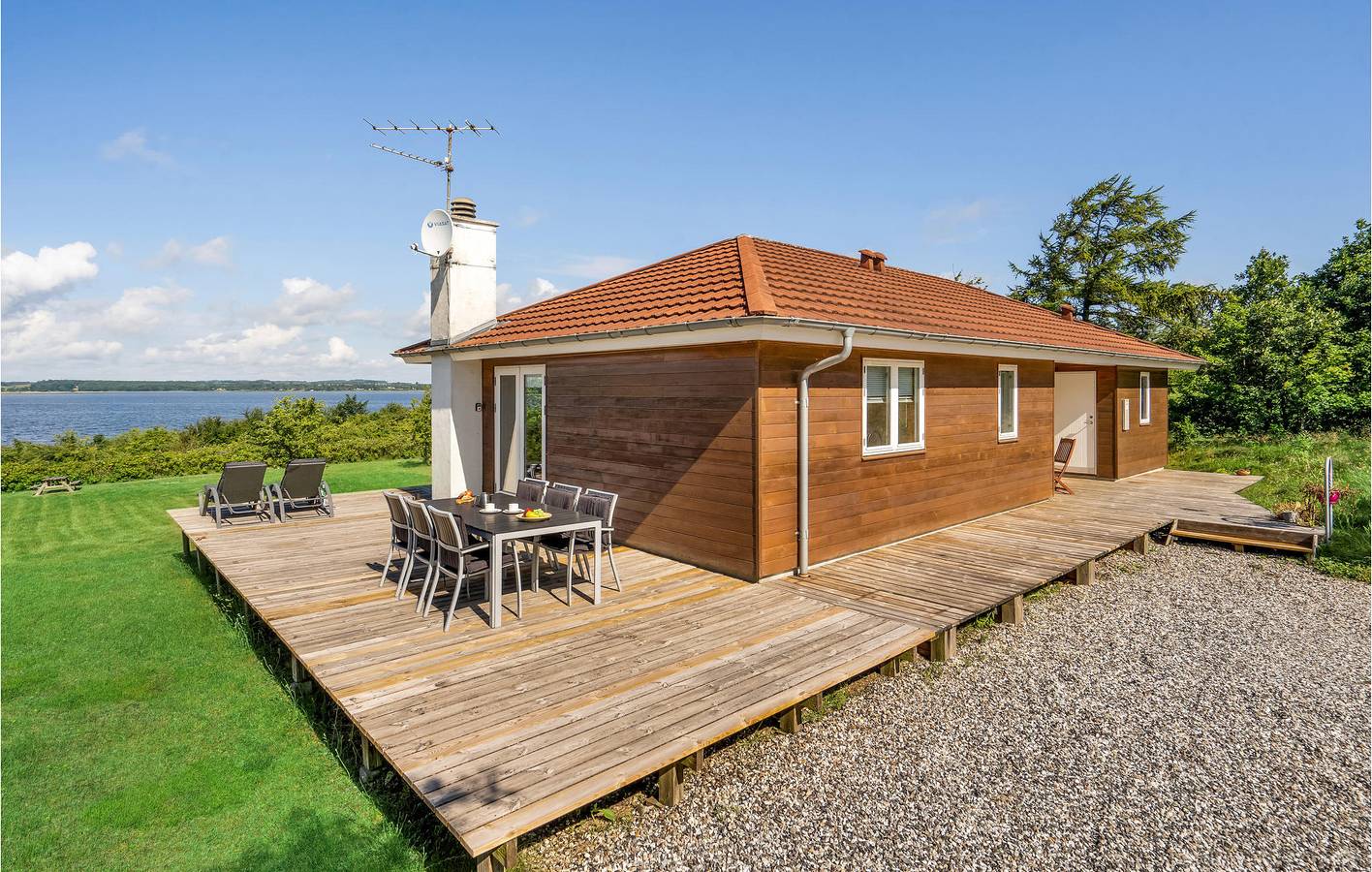 Feriehus for 6 personer med jacuzzi in Lynderup, Limfjord in Westjütland